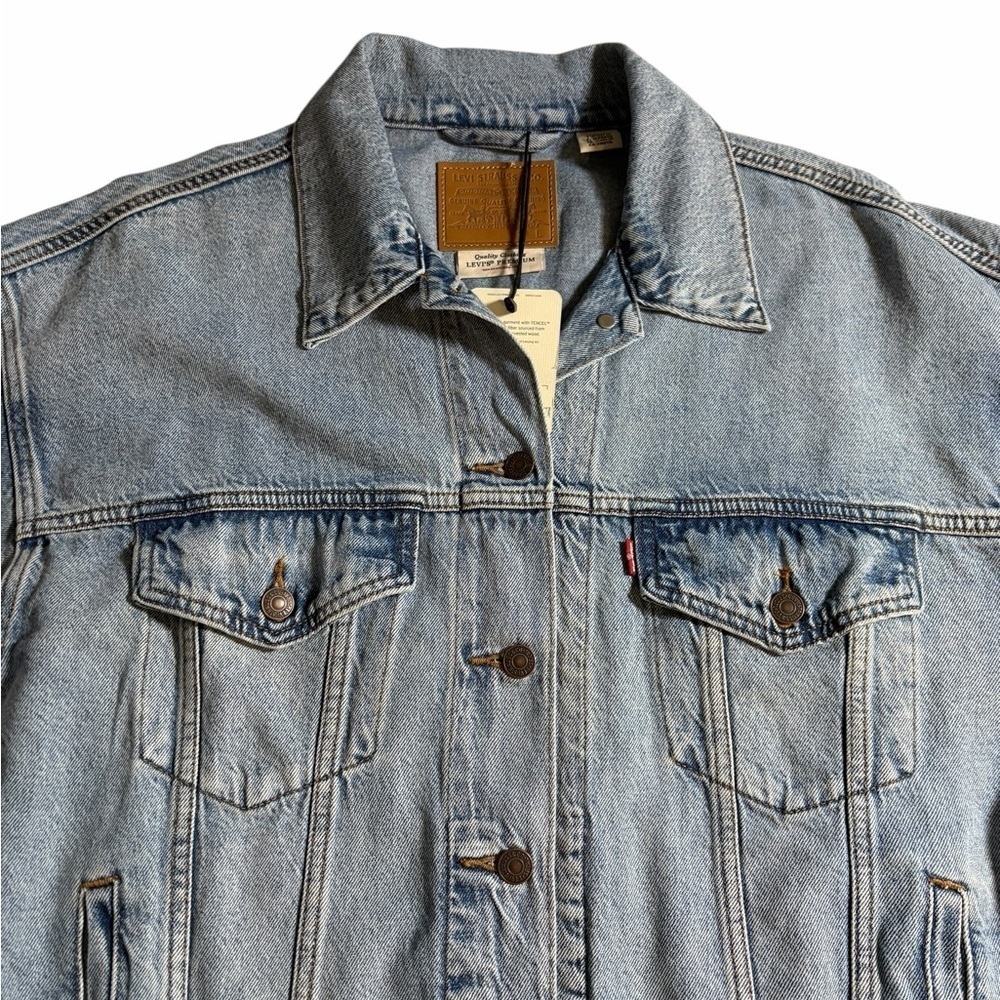 Levi’s 90s Style – Custom Eye Graphic Denim Jacket - Large - Picture 9 of 13